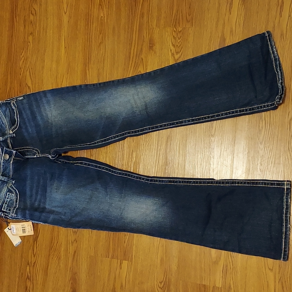 Silver Bootcut Suki Jeans W29 L32 Indigo